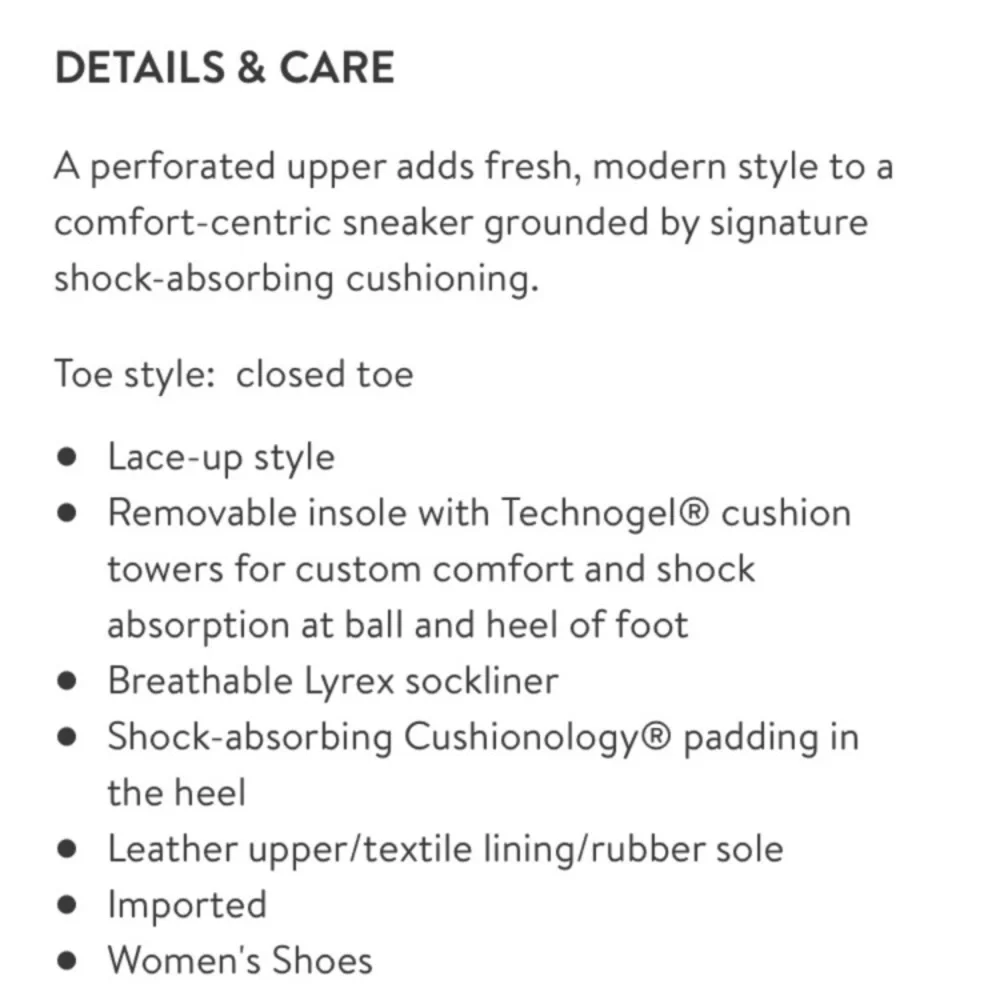 Foot petals “Bea” comfort tennis shoe sneaker